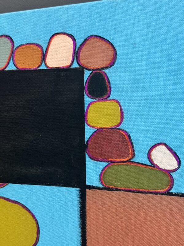 Contemporary Southwest diptych “Desert View I & II” - Image 8