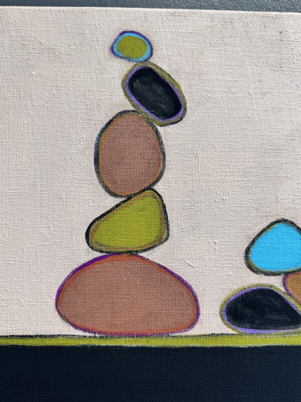 Contemporary Southwest diptych “Desert View I & II” - Image 6